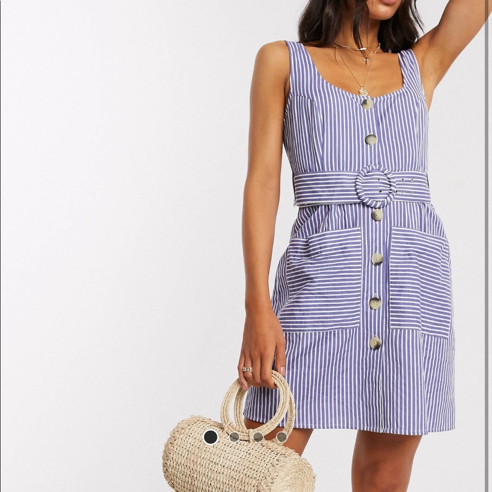 ASOS linen sundress